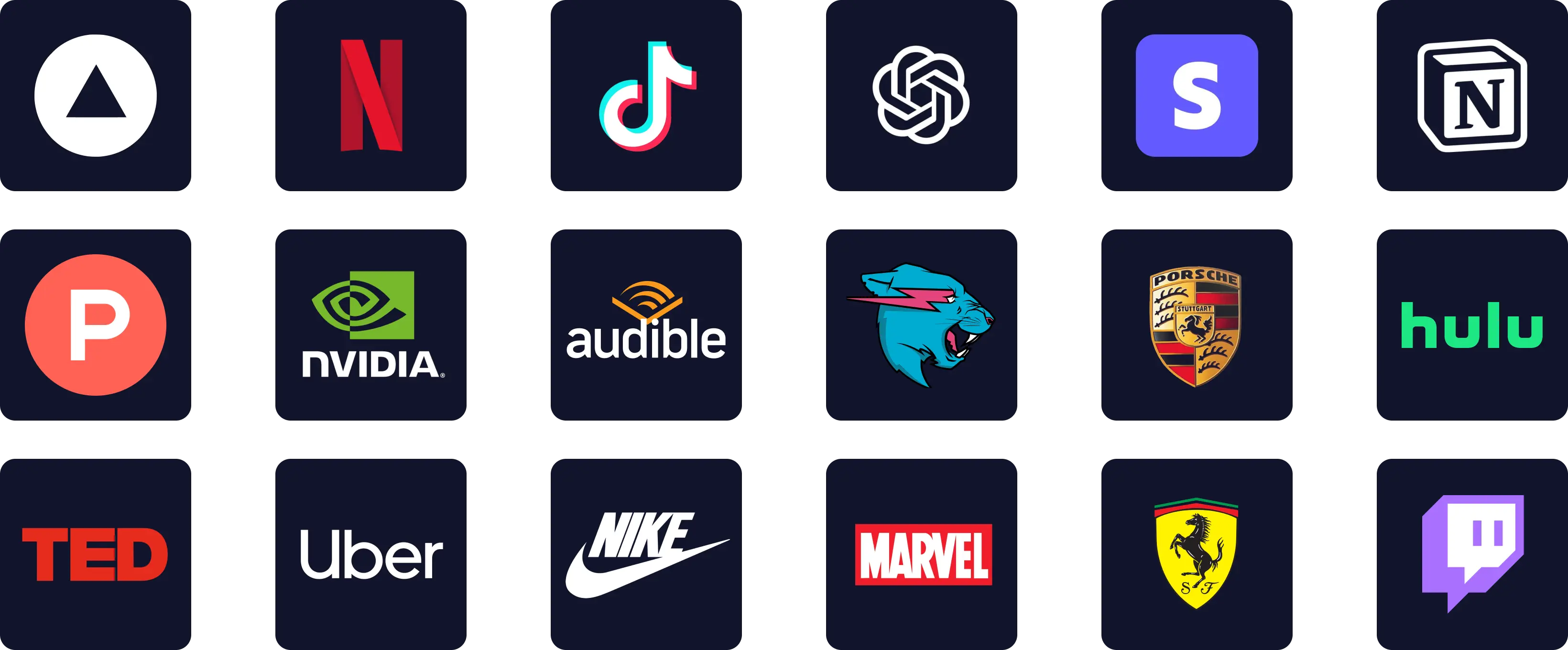 Next15 company usage logos