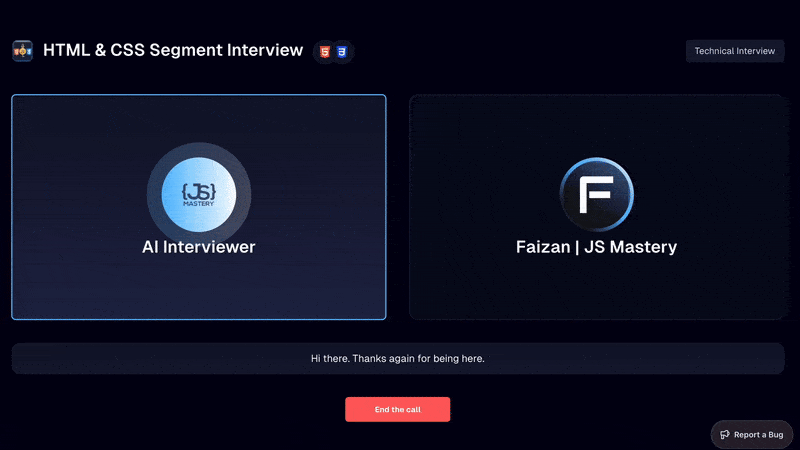 AI interviews to test what you’ve learned